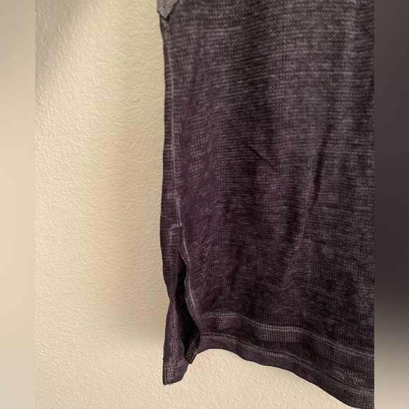 Lucky Brand Thermal Black Long Sleeve Top - Picture 7 of 9